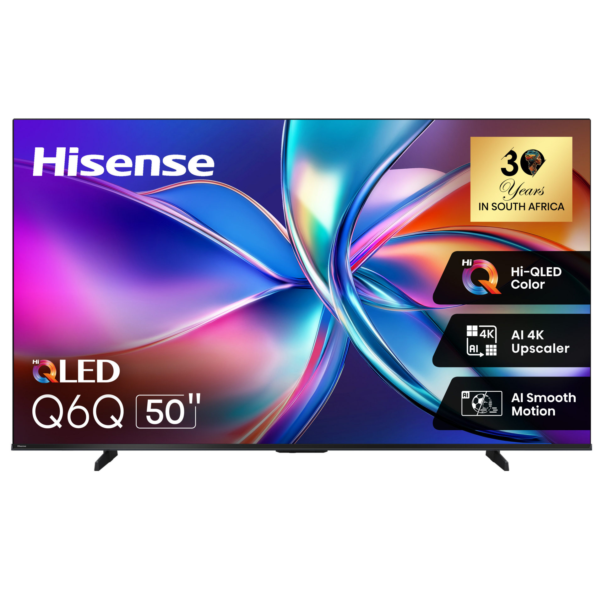 Hisense 50-inch QLED 4K TV-50Q6Q