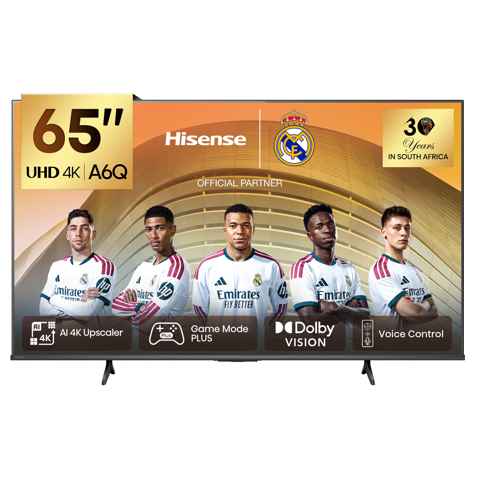 Hisense 65-inch Smart 4K UHD TV-65A6Q
