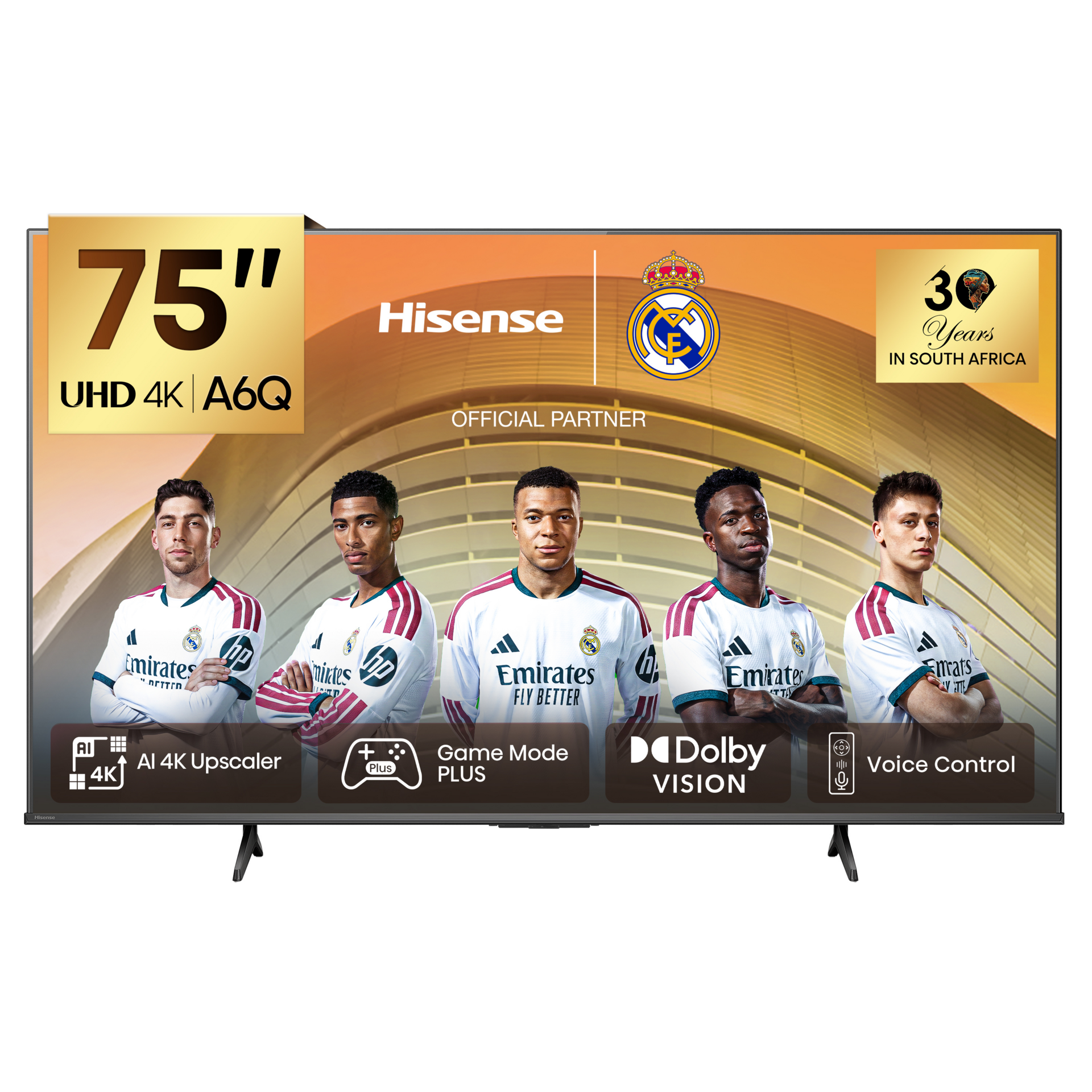 Hisense 75-inch Smart 4K UHD TV-75A6Q
