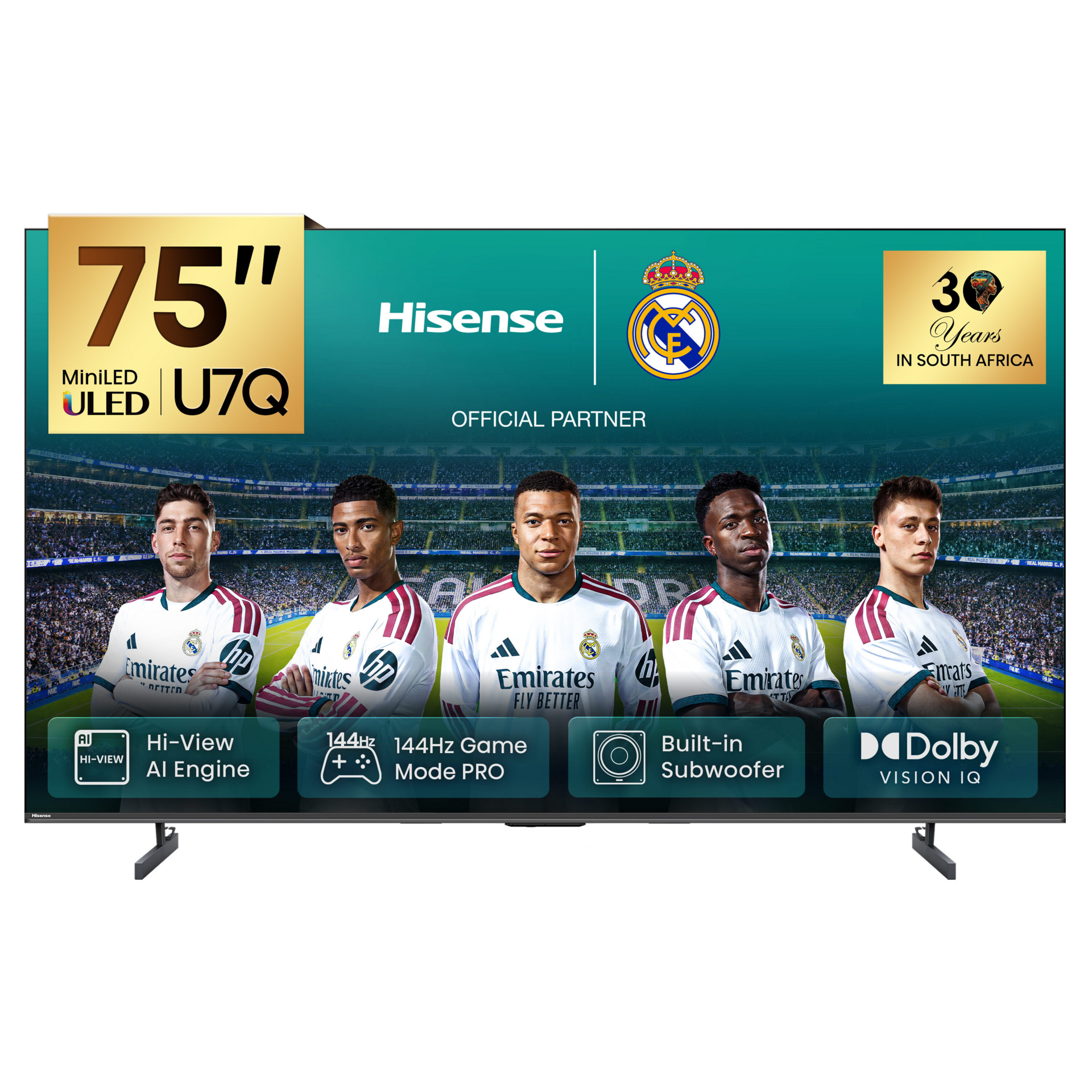 Hisense 75-inch Mini-LED 144Hz TV-75U7Q