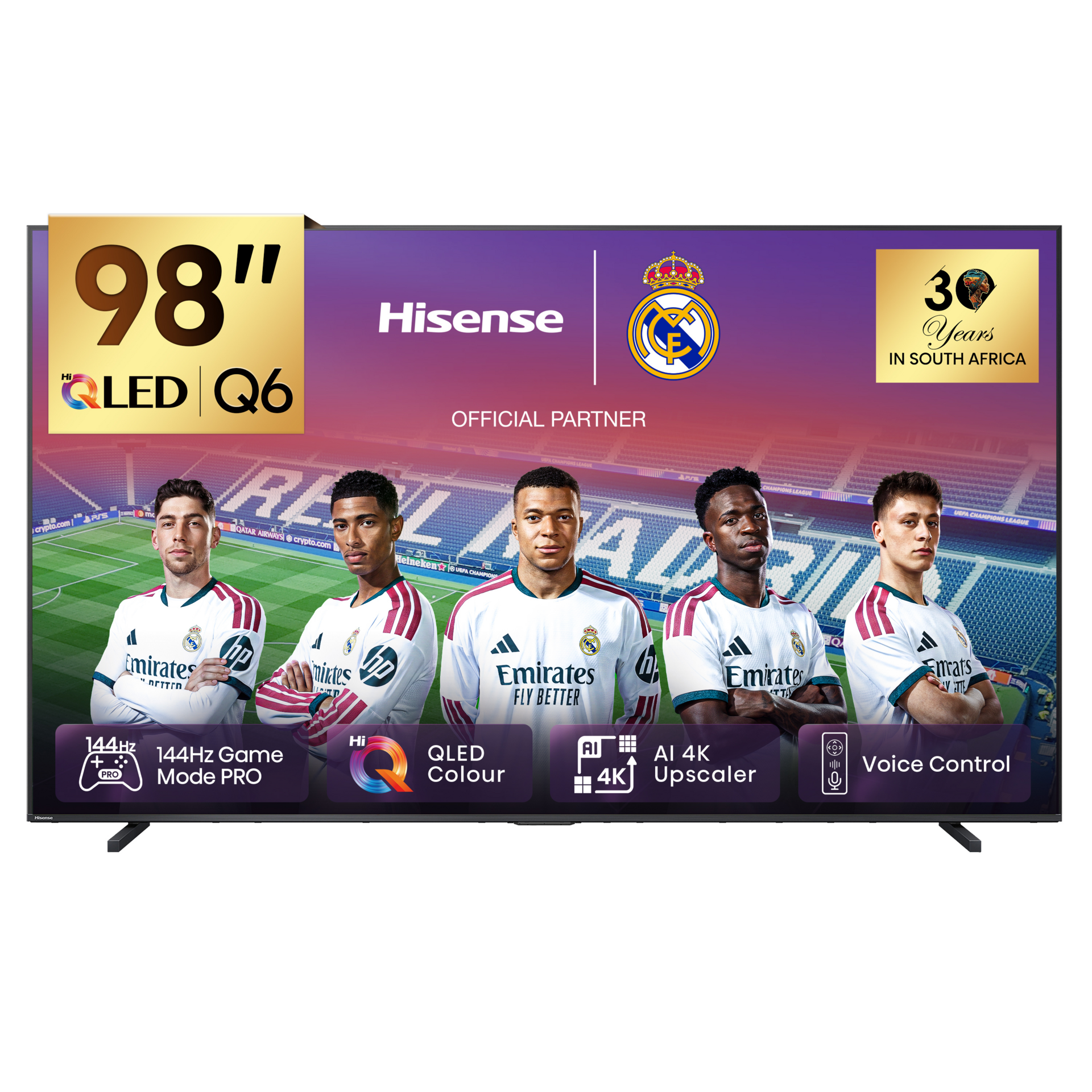 Hisense 98-inch QLED 4K TV-98Q6Q