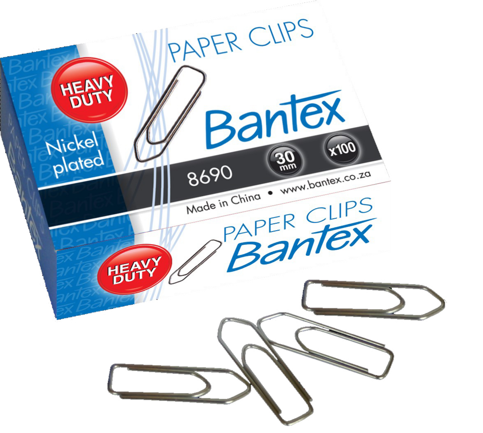 Bantex Paper Clips 28mm