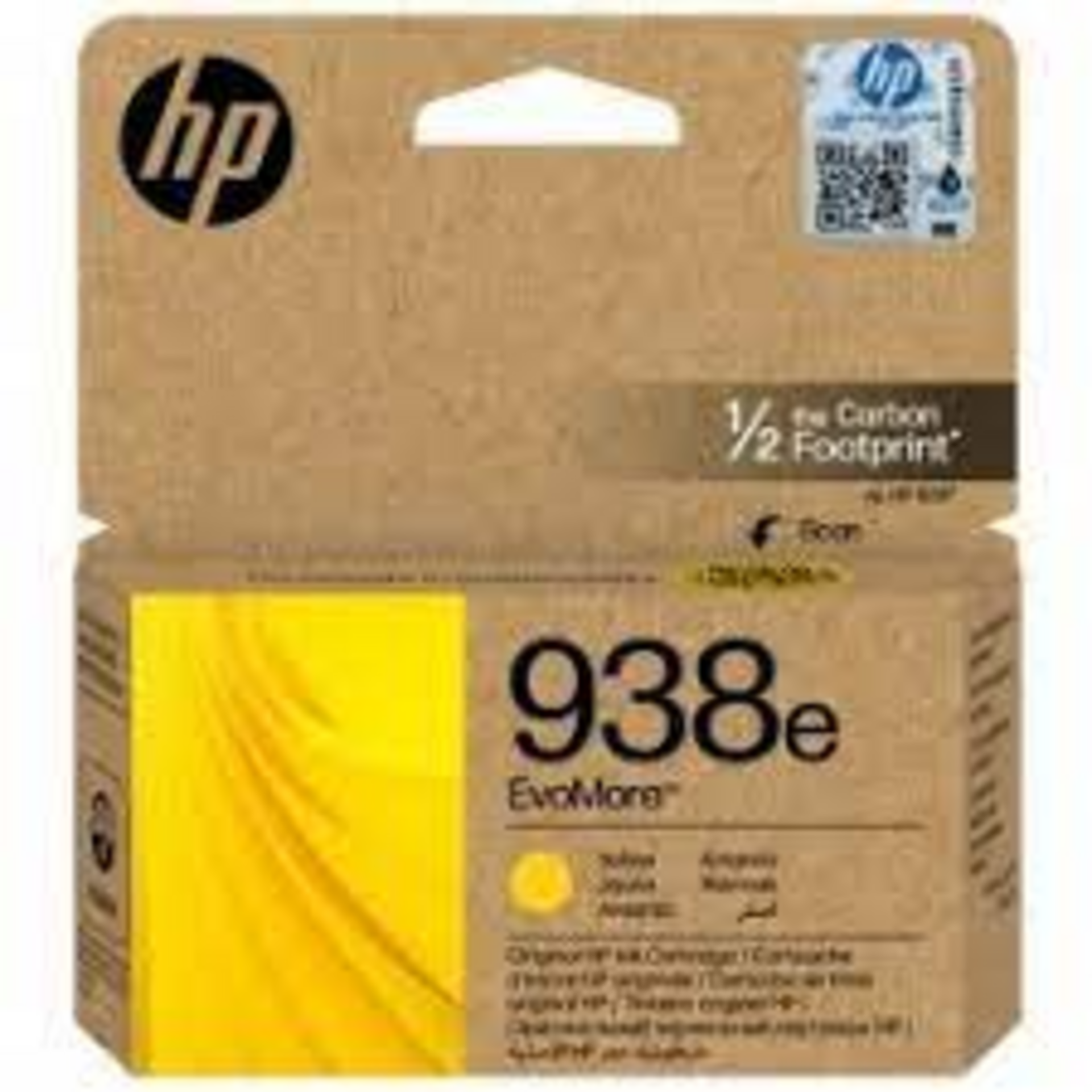 HP 938e EvoMore Yellow Original Inkjet Cartridge