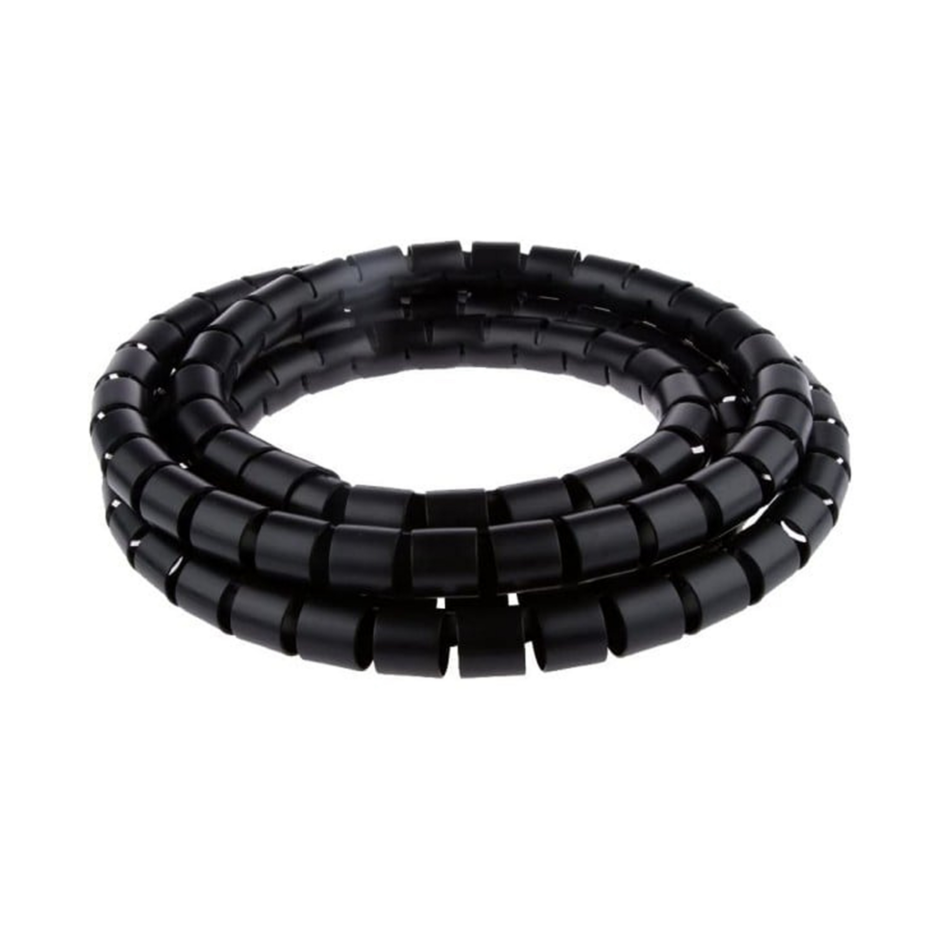 Dline Cable Tidy Twirly 1.8mx20mm Black