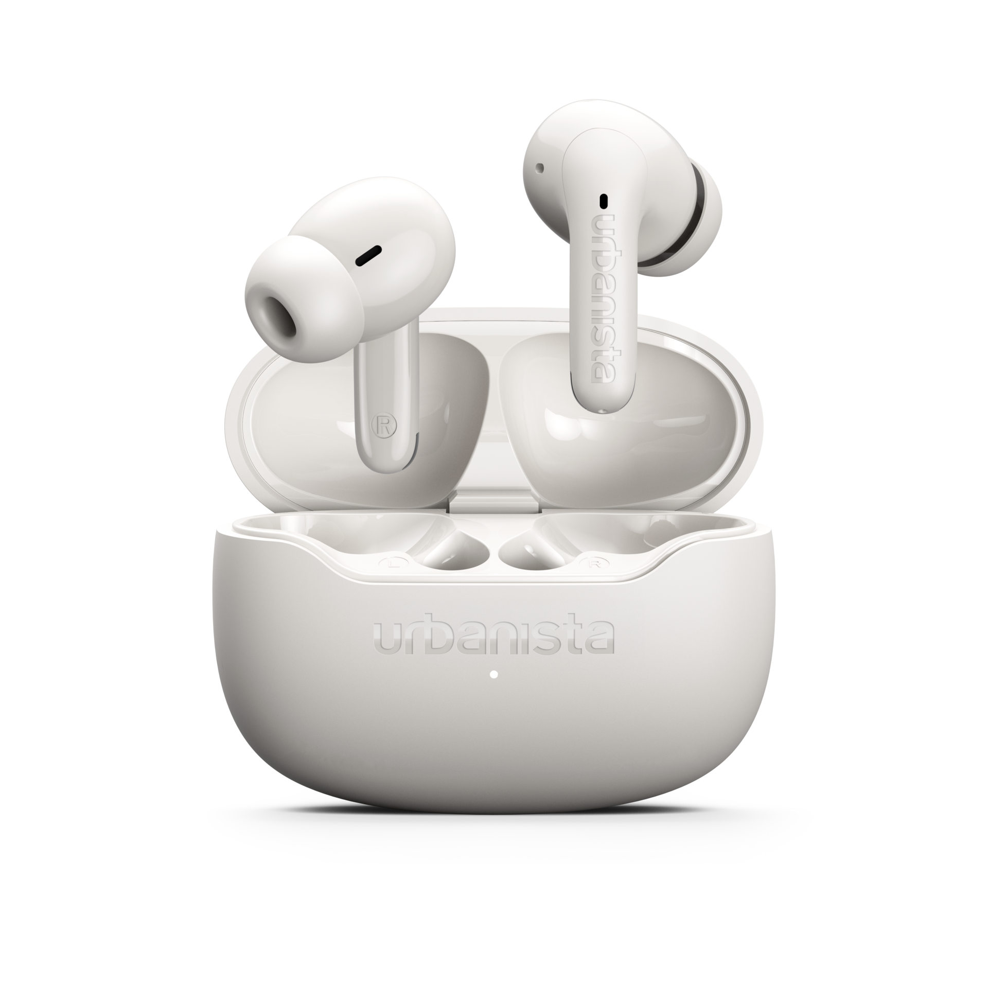 Urbanista Palermo Active Noise Cancelling  Earphones - White