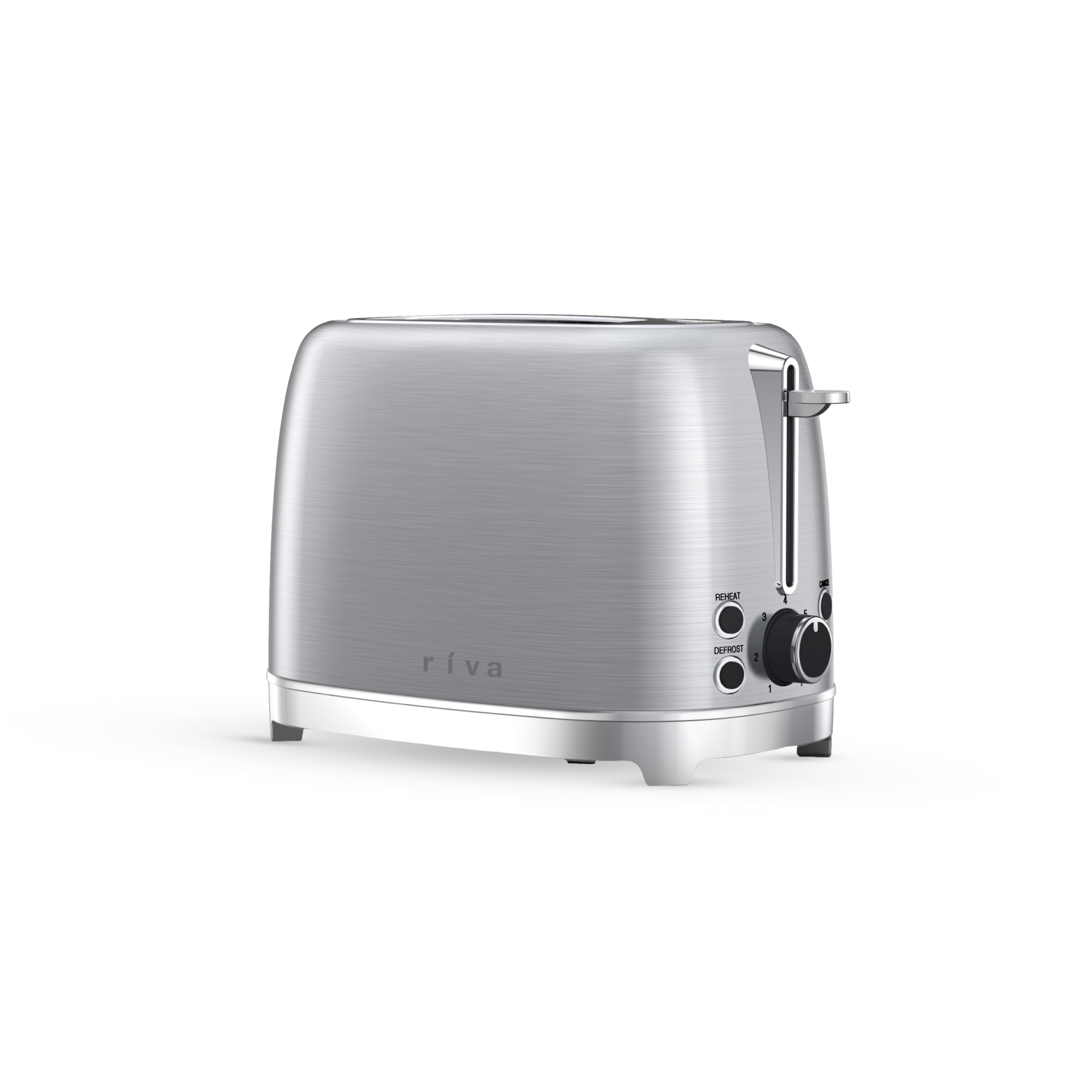 Riva Stainless Steel 2-Slice Toaster RVST001