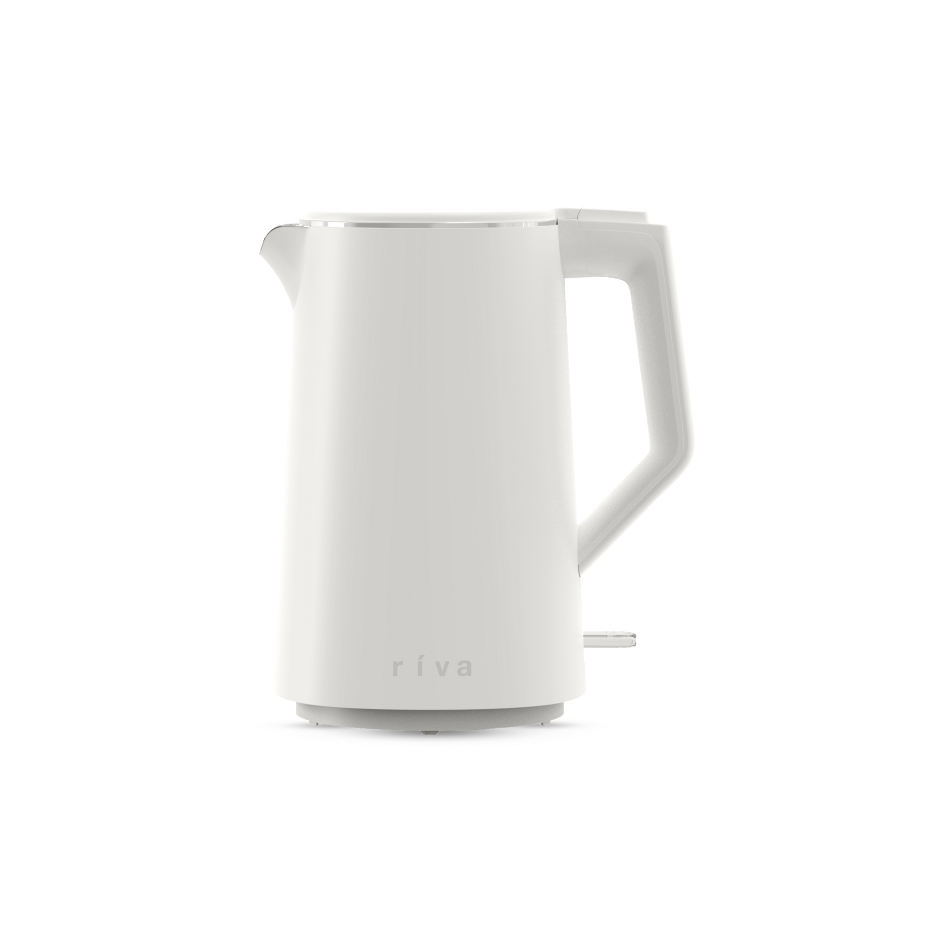 Riva White Cool Touch Kettle 1.7L RVWK002