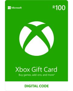XBOX Currency Card R100 DOWNLOAD NOW