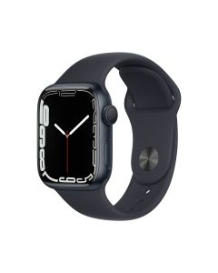 Apple Watch Series 7 GPS 41mm Midnight Aluminium Case with Midnight SB