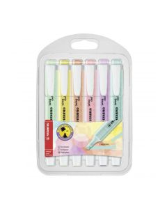 STABILO Swing Cool Highlighter: Pastel Assorted Colours Wallet Of 6