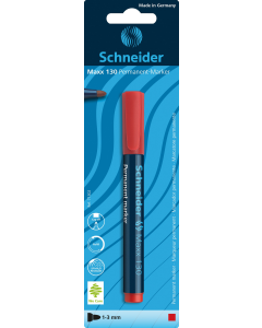 Schneider Maxx 130 Permanent Marker Red
