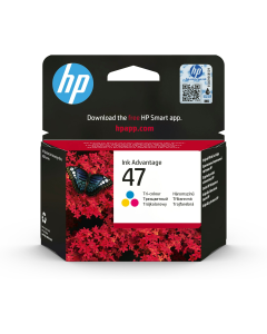HP 47 Tri-Color Original Cartridge