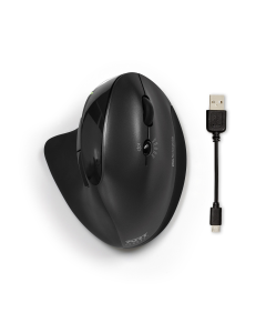 Port Wireless Rechargeable Ergonomic Mouse