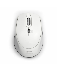 Port Wireless Silent 3600DPI Mouse White