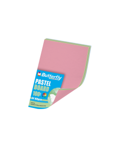Butterfly Mixed A4 Pastel Board - Pack Of 100