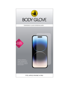 Body Glove Apple iPhone 14 Pro Tempered Glass Screenguard Clear