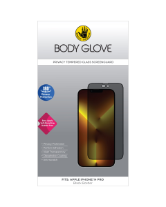 Body Glove Apple iPhone 14 Pro Privacy Tempered Glass Screenguard