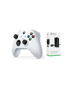 Xbox Controller with Play & Charge Kit-W