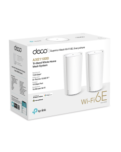 Tp-Link Deco XE200 AXE11000 Whole Home Mesh Wi-Fi 6E System 2 Pack