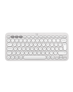 Logitech Pebble Keys 2 K380s Minimalist Keyboard White