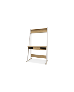 Ladder desk, Beige and White