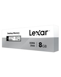 Lexar 8GB DDR4 DRAM 2666Mhz Desktop