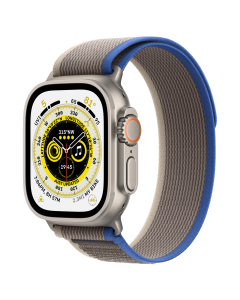 Apple Watch Ultra GPS + Cellular 49mm Titanium Case Blue/Gray T Loop S/M