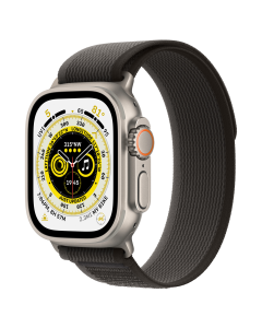 Apple Watch Ultra GPS + Cellular 49mm Titanium Case Bk/Gray T Loop - M/L