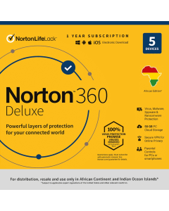 Norton 360 Deluxe 50 GB 5 Devices