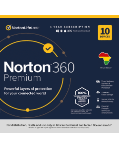 Norton 360 Premuim 75 GB 10 Devices