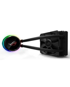 ASUS ROG Ryuo 120 all-in-one liquid CPU cooler with color OLED