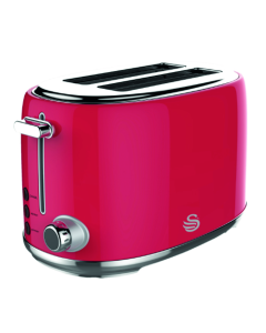 Swan Red Retro Two Slice Toaster ST01R