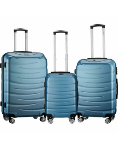 Travelwize Arrow 3 Pc Luggage Set Seafoam