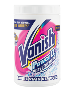 Vanish Power O2 Fabric Stain Removal Powder - Crystal White - 800g