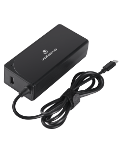 Volkano Brio Plus Series Type-C 65W laptop charger with USB