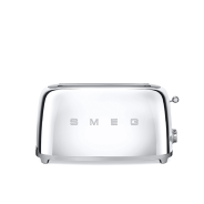 Smeg 50s Style Retro 4-Slice Toaster - Mirrored Chrome