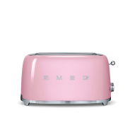 Smeg 50s Style Retro 2-Slice Toaster - Pastel Pink