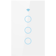 VIZIA Smart WiFi Light Switch 3 Gang White