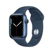Apple Watch Series 7 GPS 41mm Blue Aluminium Case with Abyss Blue SB