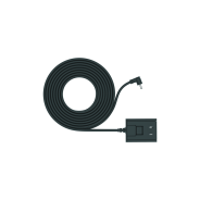 Ring Indoor Or Outdoor Power Adapter Barrel Plug Black