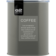 O2 Store Coffee Cannister Grey