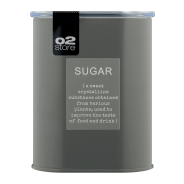 O2 - Store Sugar Cannister Grey