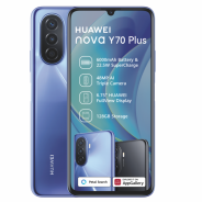 Huawei Nova Y70 Plus Crystal Blue  Includes Speaker