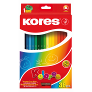 Kores Kolores Coloured Pencils Crayons 36'S