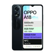 OPPO A18 128GB Dual SIM Black
