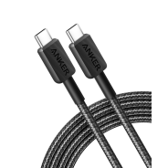 Anker 322 USB-C To USB-C Cable (6FT Braided) - Black