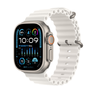Apple Watch Ultra 2 Cellular 49mm Titanium Case White Ocean Band