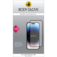 Body Glove Apple iPhone 14 Pro Tempered Glass Screenguard Black