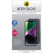 Body Glove Apple iPhone 14 13 13 Pro Privacy Tempered Glass Screenguard