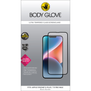 Body Glove Apple iPhone 14 Plus 13 Pro Max Ultra Temper Glass Screengrd Blk